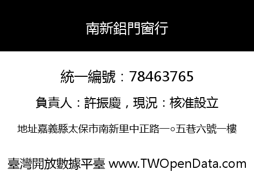 南新鋁門窗行