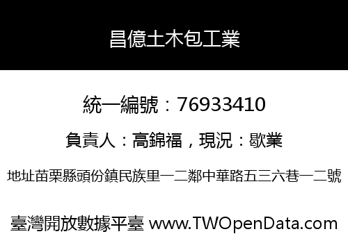 昌億土木包工業