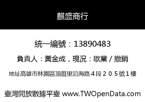 麒盛商行