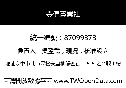 豐俋實業社