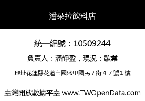 潘朵拉飲料店
