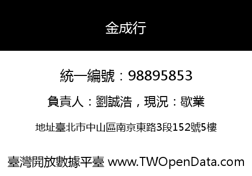 金成行