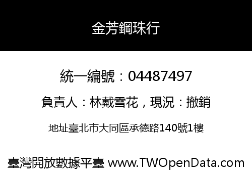 金芳鋼珠行