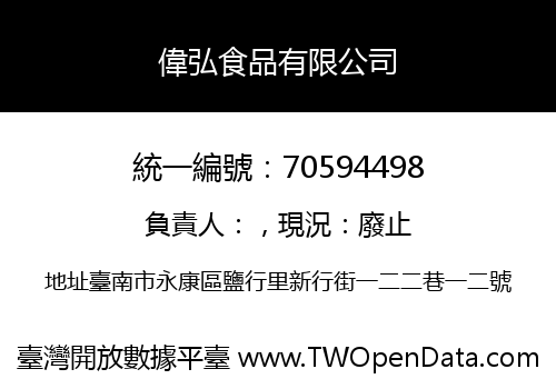 偉弘食品有限公司