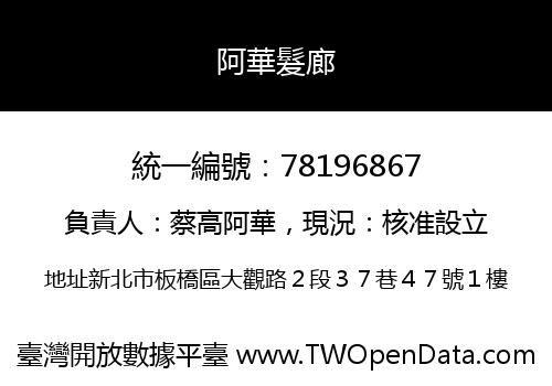 阿華髮廊