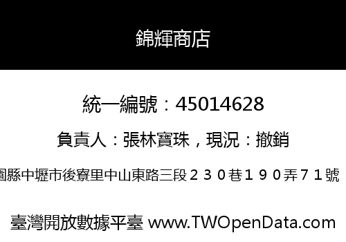 錦輝商店