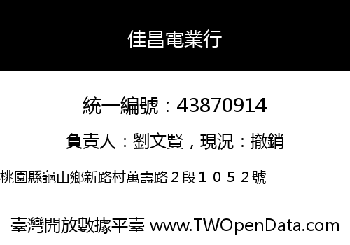 佳昌電業行