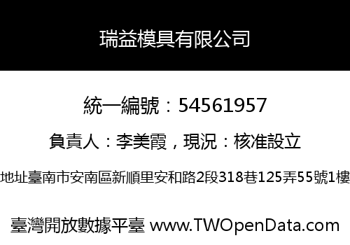 瑞益模具有限公司