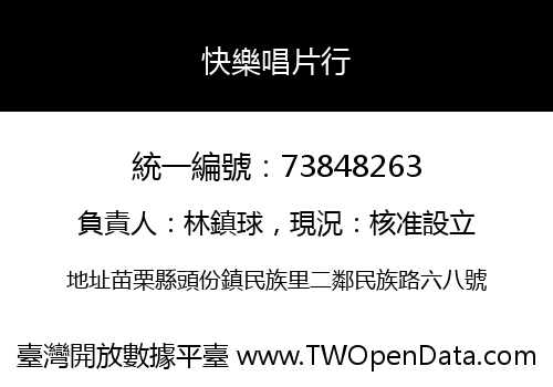 快樂唱片行
