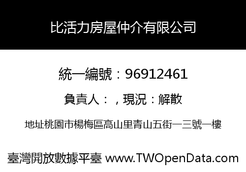 比活力房屋仲介有限公司