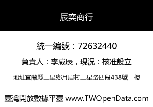 辰奕商行