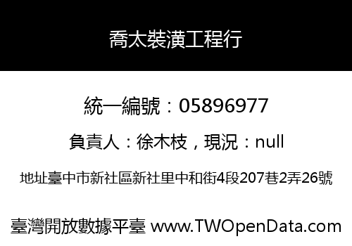 喬太裝潢工程行