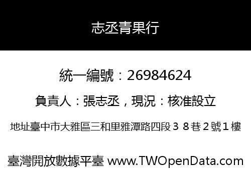 志丞青果行