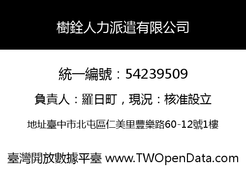樹銓人力派遣有限公司