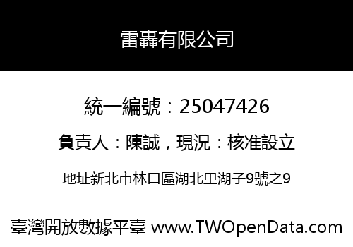 雷轟有限公司
