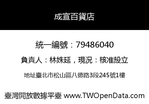 成宣百貨店