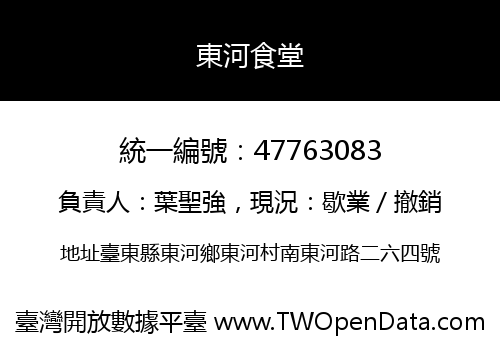 東河食堂