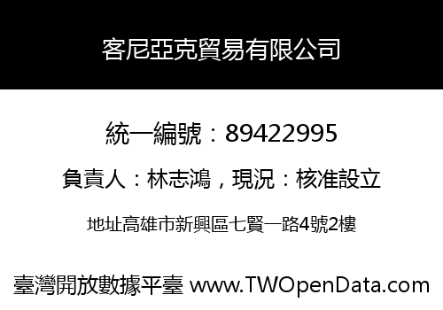 客尼亞克貿易有限公司