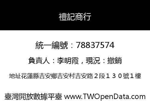 禮記商行
