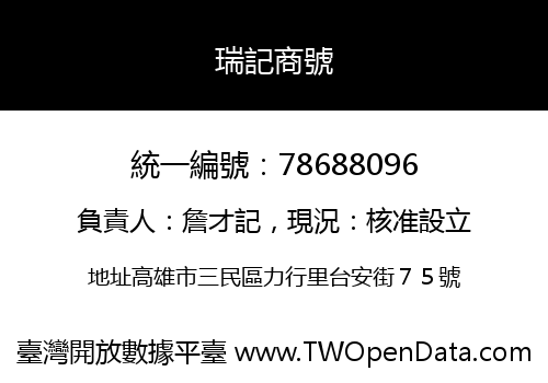 瑞記商號
