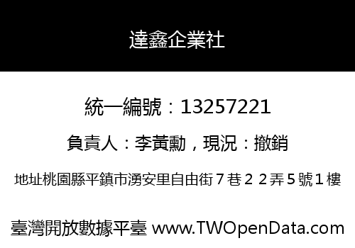 達鑫企業社