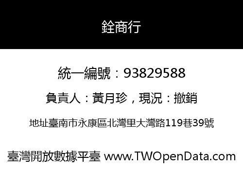銓商行