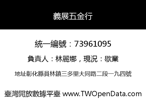 義展五金行