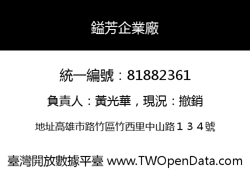 鎰芳企業廠