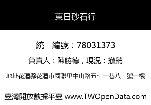 東日砂石行