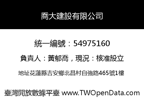 喬大建設有限公司