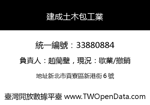 建成土木包工業