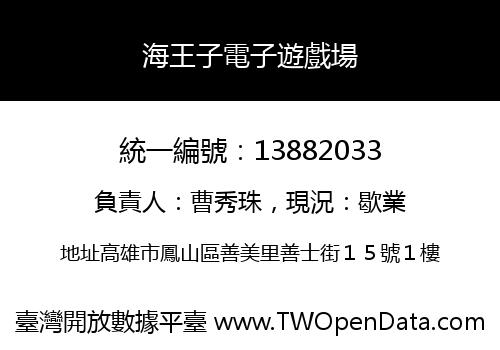 海王子電子遊戲場