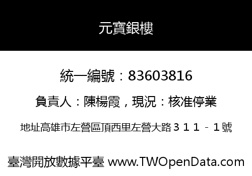 元寶銀樓