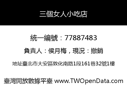 三個女人小吃店