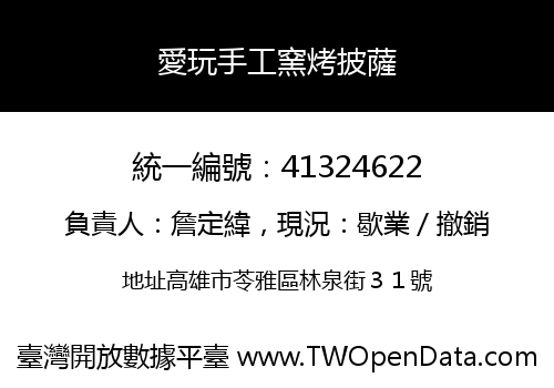 愛玩手工窯烤披薩