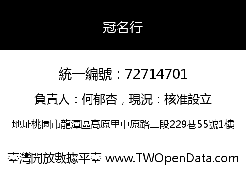 冠名行