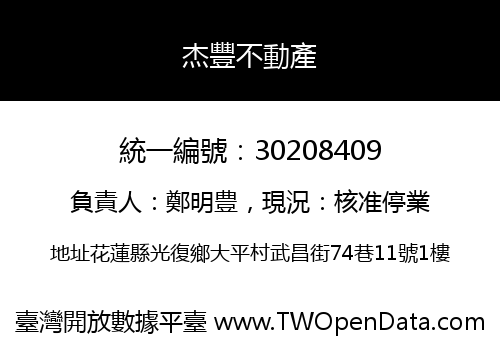 杰豐不動產