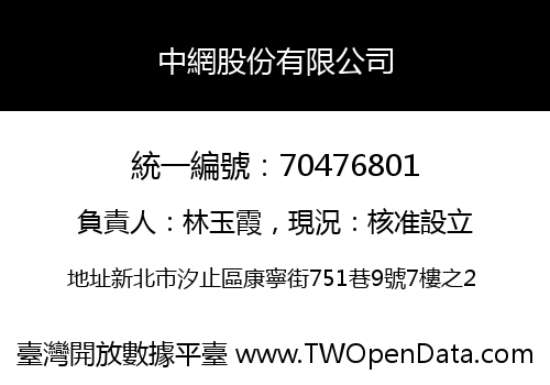 中網股份有限公司