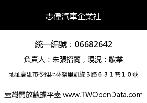 志偉汽車企業社