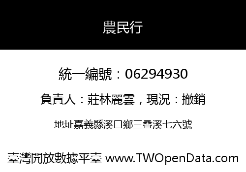 農民行