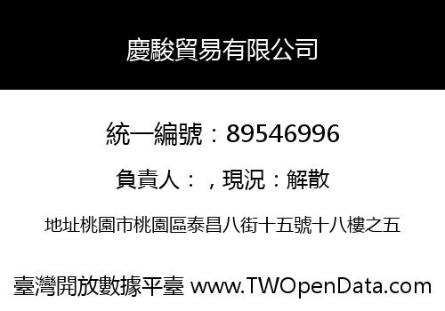 慶駿貿易有限公司