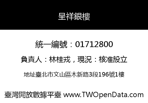 呈祥銀樓