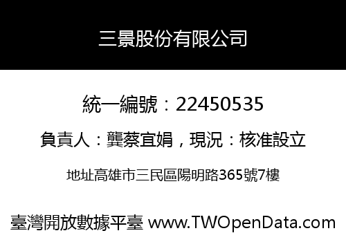 三景股份有限公司