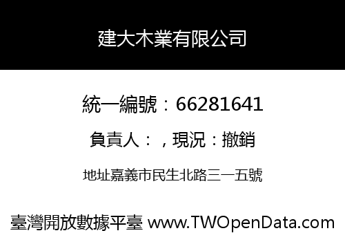 建大木業有限公司