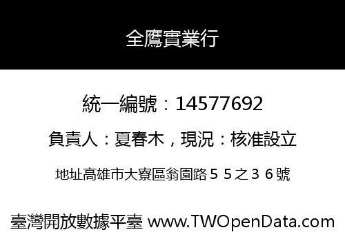 全鷹實業行