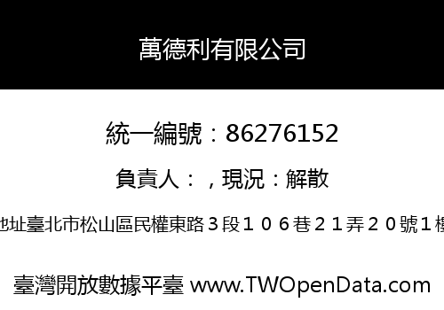 萬德利有限公司