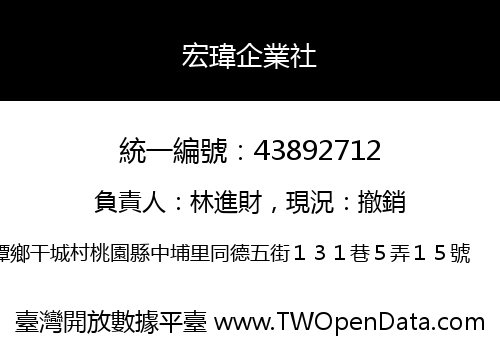 宏瑋企業社