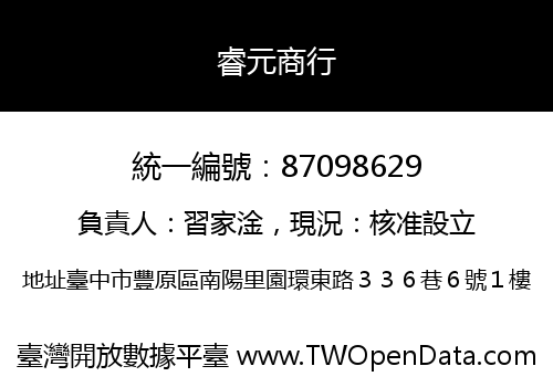 睿元商行