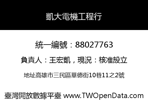 凱大電機工程行