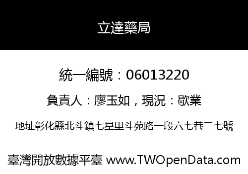 立達藥局